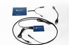 Bluetooth spy earpiece and an inductive transmitter, spy bluetooth neckloop earpiece set